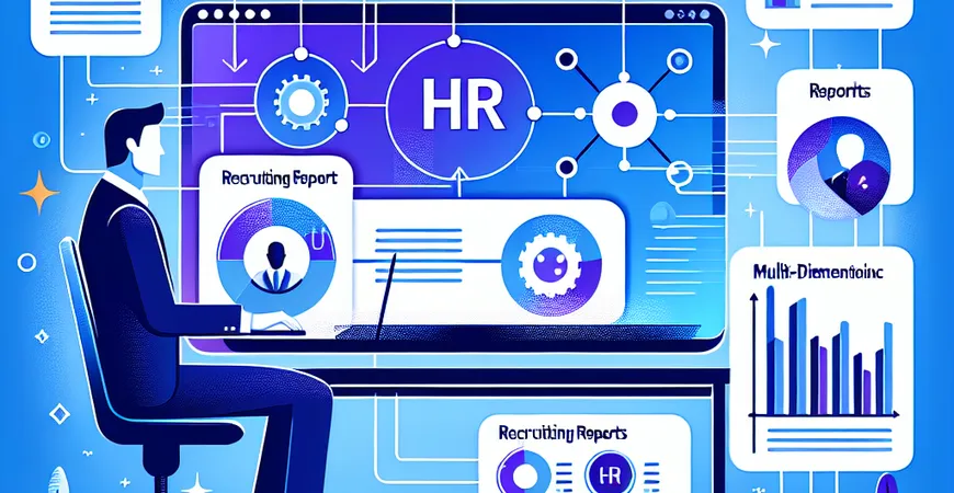 HR 软件如何批量导出招聘报表？多维度数据交叉汇总